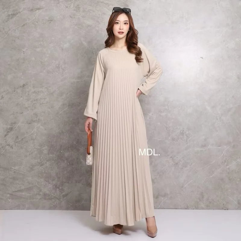 DRESS PLISKET PAYUNG 